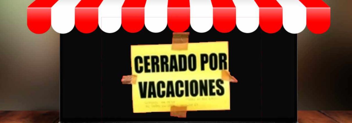 Que hacer con tu tienda online en vacaciones